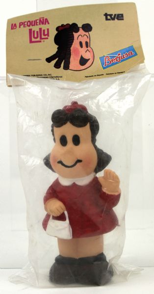 1984 La Pequena Lulu (Little Lulu) Berjusa Squeeze Doll (MIP)