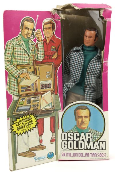 1973 Oscar Goldman The Six Million Dollar Mans Boss Kenner In Original Box 