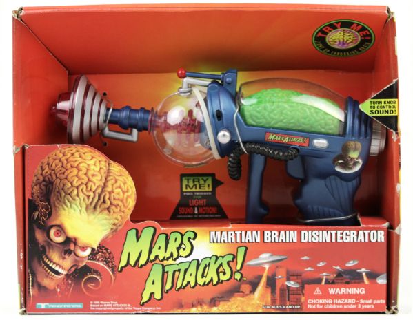 1996 Mars Attacks Martian Brain Disintegrator (MIB)