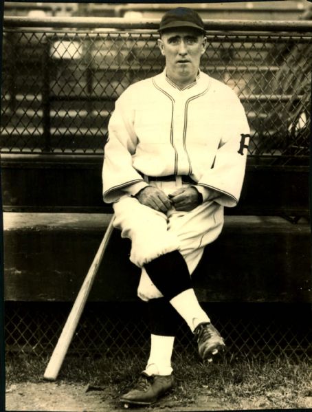 1927-29 Donie Bush Pittsburgh Pirates "The Sporting News Collection Archives" Original 7" x 9.5" Photo (Sporting News Collection Hologram/MEARS Photo LOA)