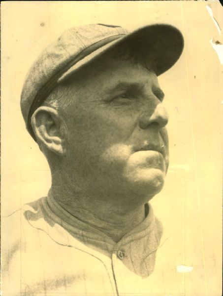 1925 Bill Clymer Cincinnati Reds Coach "The Sporting News Collection Archives" Original Photo (Sporting News Collection Hologram/MEARS Photo LOA)