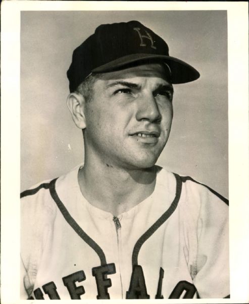 1955-59 Ken Boyer Houston Buffaloes St. Louis Cardinals "The Sporting News Collection Archives" Original Photos (Sporting News Collection Hologram/MEARS Photo LOA) - Lot of 2