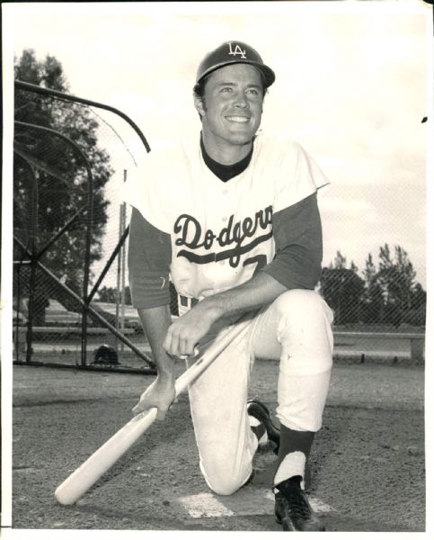 1969 Roy Gleason Los Angeles Dodgers "The Sporting News Collection Archives" Original 8" x 10" Photo (Sporting News Collection Hologram/MEARS Photo LOA)