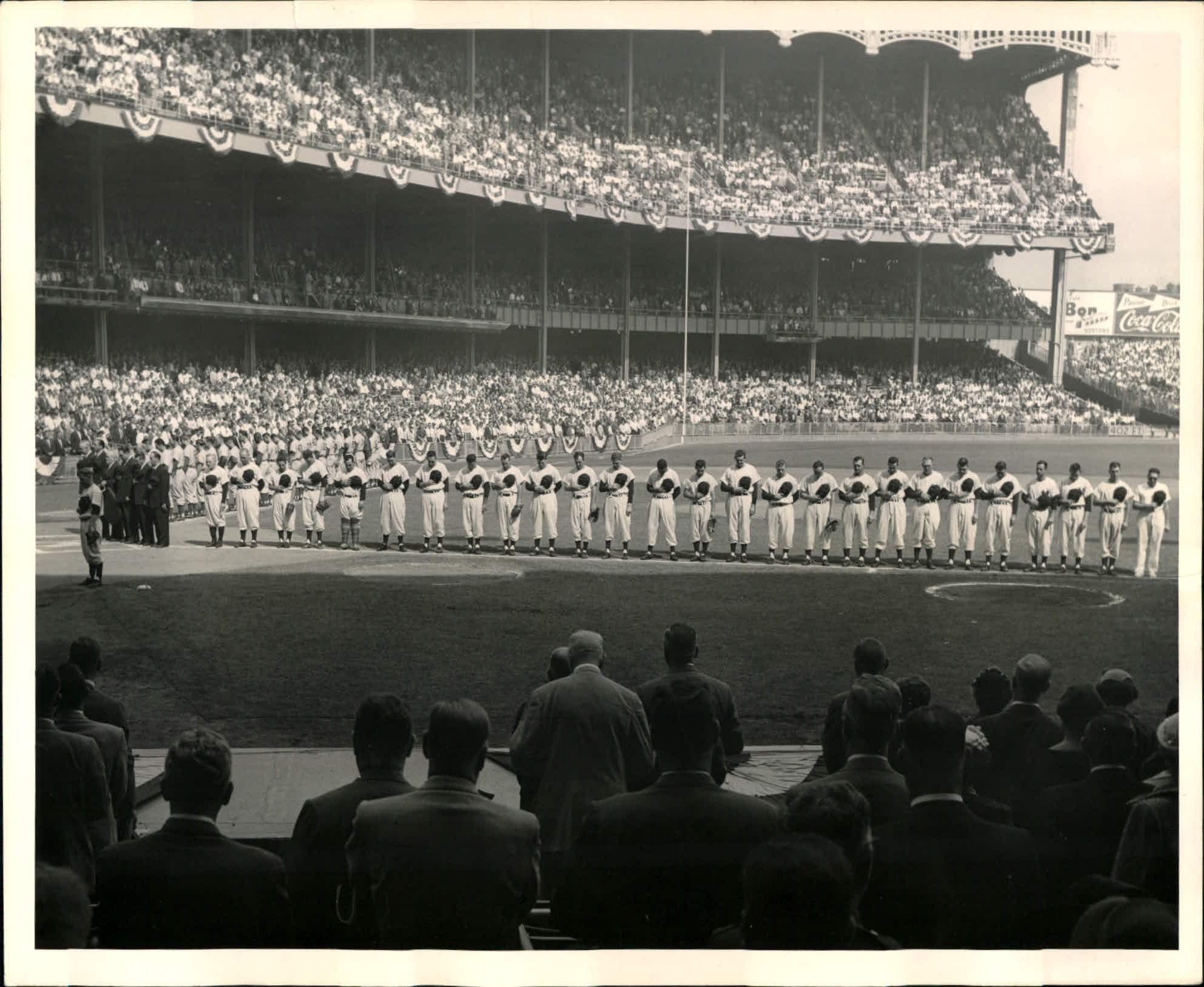 Lot Detail - 1955 World Series Yankee Stadium New York Yankees Brooklyn ...