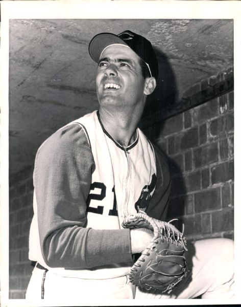 1965 Rocky Colavito Cleveland Indians "The Sporting News Collection Archives" Original Photo (Sporting News Collection Hologram/MEARS Photo LOA)