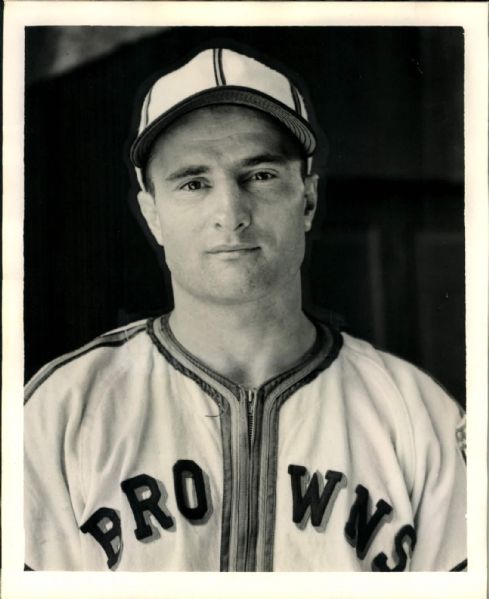 1943-45 Ellis Clary St. Louis Browns "The Sporting News Collection Archives" Original 8" x 10" Photo (Sporting News Collection Hologram/MEARS Photo LOA)