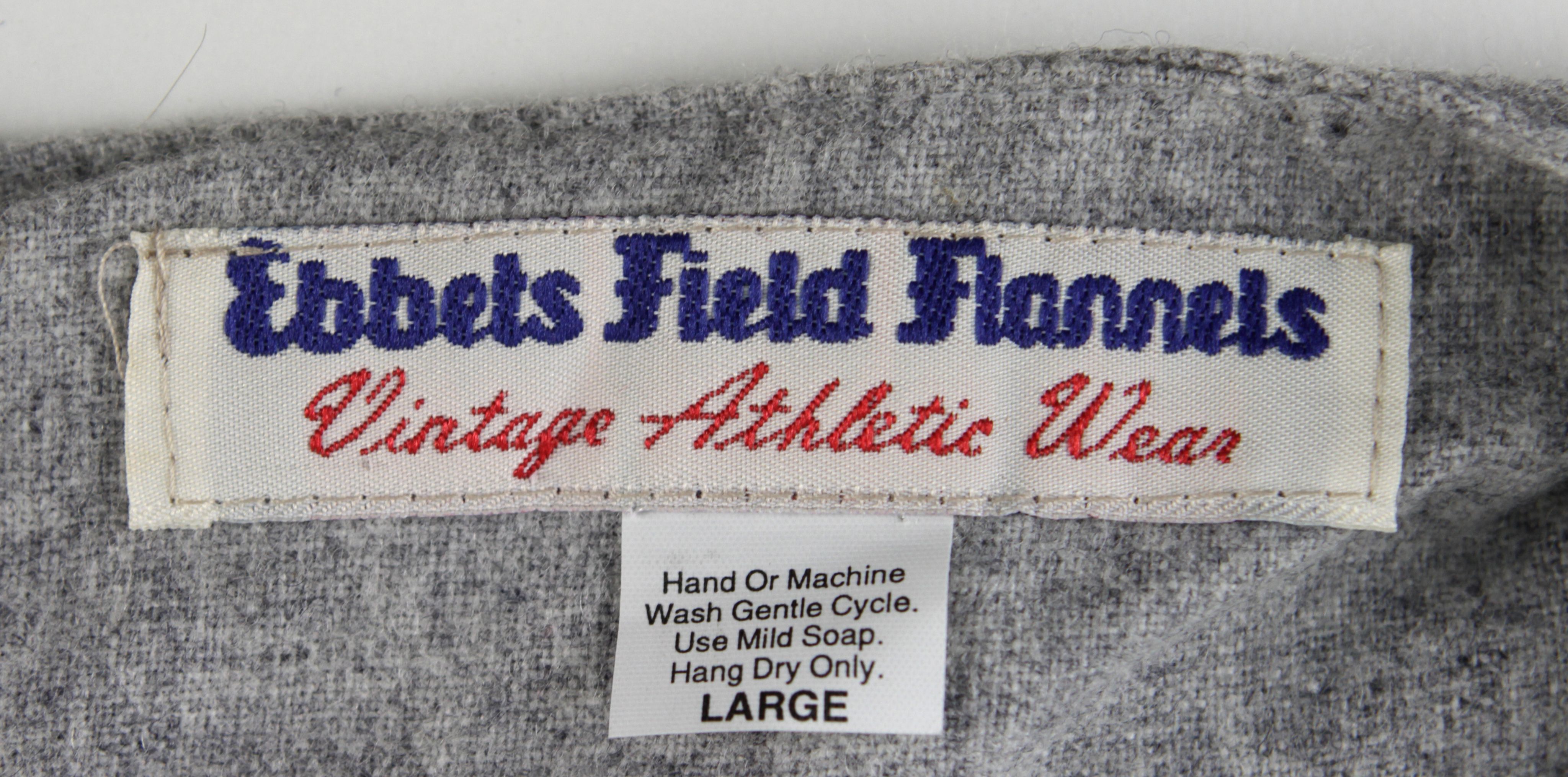 Ebbets Field Flannels Minneapolis Millers 1939 Road Jersey