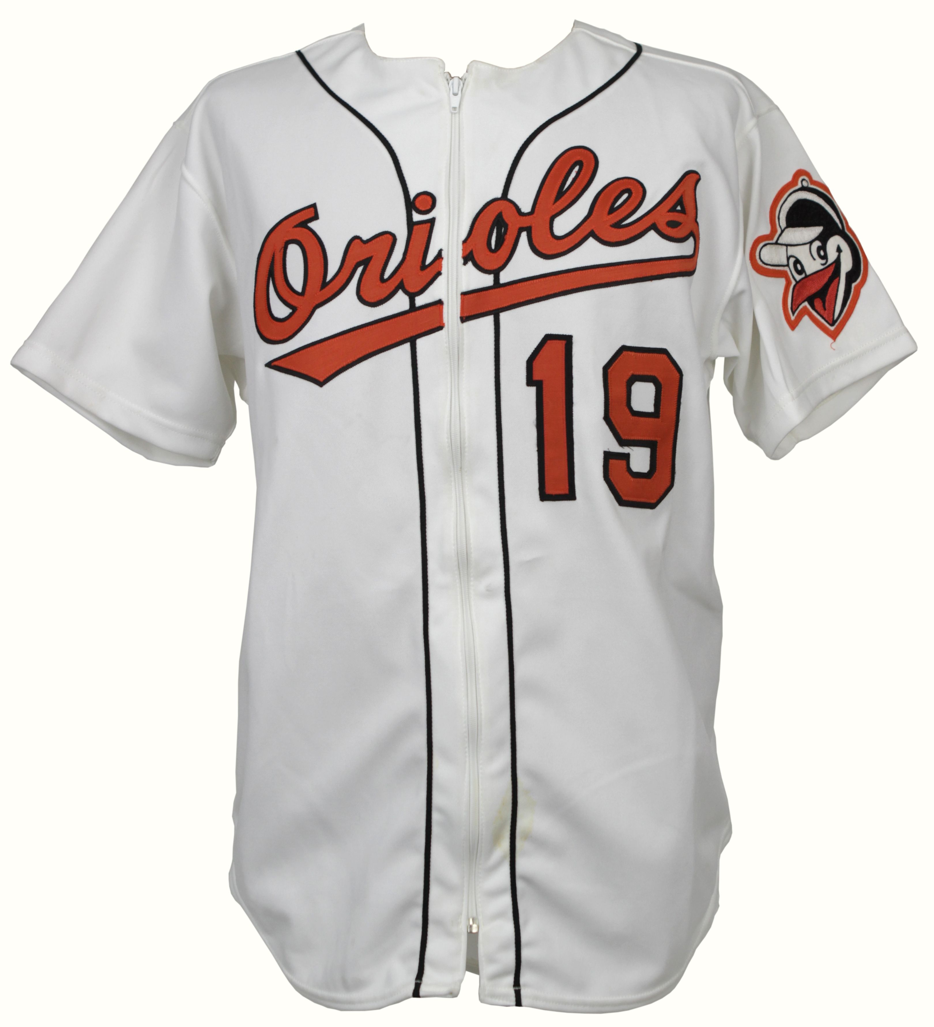 Lot Detail - Lou Sleater Baltimore Orioles Uniform (Old Timers or Reunion)
