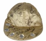 1998-99  Milwaukee Brewers Signed Caps With Bob Uecker & Bud Selig - JSA