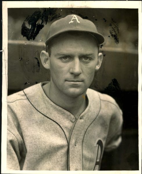 1938-41 Sam Chapman Philadelphia Athletics "The Sporting News Collection Archives" Original 8" x 10" Photo (Sporting News Collection Hologram/MEARS Photo LOA)