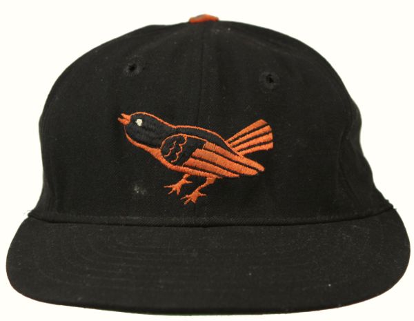 1954-65 Baltimore Orioles Game Worn Cap (MEARS LOA)