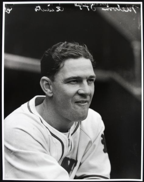 1926-47 Mel Ott New York Giants "TSN Archives" Charles Conlon Original 11" x 14" Print Hand Developed From Glass Plate Negative #3 (MEARS LOA) Rare