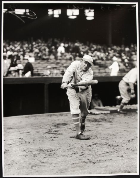 1905-28 Ty Cobb Detroit Tigers "TSN Archives" Charles Conlon Original 11" x 14" Print Hand Developed From Glass Plate Negative #5 (MEARS LOA) Rare