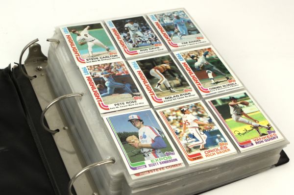 1982 Topps Baseball Card Complete Set - 792 Cards 