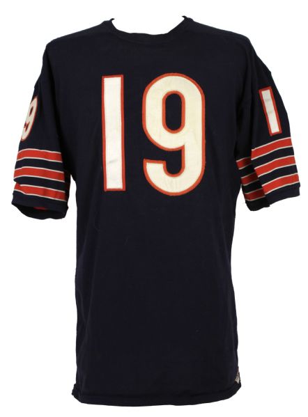 1971 Lester McClain Chicago Bears Game Worn Durene Jersey First Black Player in SEC Football To Letter Featured in Kenny Chesney ESPN Documentary (MEARS A10)
