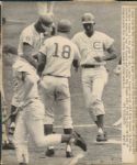 1968-75 Billy Williams Chicago Cubs Oakland Athletics The Sporting News Collection Archives Original Photos (Sporting News Collection Hologram/MEARS Photo LOA) - Lot of 6