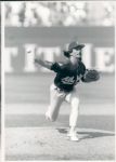 1976-95 Dennis Eckersley Cleveland Indians Oakland Athletics The Sporting News Collection Archives Original 5 x 7 Photos (Sporting News Collection Hologram/MEARS Photo LOA) - Lot of 2