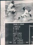 1969-75 Rod Carew Minnesota Twins The Sporting News Collection Archives Original Photos (Sporting News Collection Hologram/MEARS Photo LOA) - Lot of 11