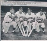 1952-73 Willie Mays New York Giants New York Mets The Sporting News Collection Archives Original Photos (Sporting News Collection Hologram/MEARS Photo LOA) - Lot of 5