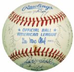 1982 Milwaukee Brewers Team Signed OAL (MacPhail) Baseball World Series Team w/ 25 Sigs. - JSA 