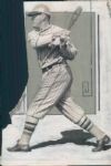 1927-38 Rogers Hornsby New York Giants "The Sporting News Collection Archives" Original Photos (Sporting News Collection Hologram/MEARS Photo LOA) - Lot of 2