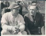 1927-38 Rogers Hornsby New York Giants The Sporting News Collection Archives Original Photos (Sporting News Collection Hologram/MEARS Photo LOA) - Lot of 2