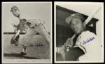 1953-57 Milwaukee Braves Signed Photo - Lot of 12 w/ Burdette Logan Mantilla - JSA