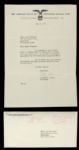 1973 Joe Cronin A.L. President Signed Letter on American League Stationery - JSA 