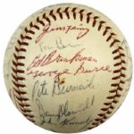 1963 Washington Senators Team Signed OAL (Cronin) Baseball - 29 Sigs. w Gil Hodges Sweet Spot - JSA 