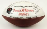 1985 Dennis McKinnon Chicago Bears Game Used Presentation ONFL (Rozelle) Football Signed - (MEARS Auction LOA & JSA)