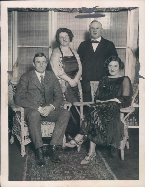1922 Christy Matthewson John McGraw "The Sporting News Collection Archives" Original 6.5" x 8.5" Photo (Sporting News Collection Hologram/MEARS Photo LOA)