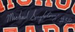 1980s Mike Singletary Chicago Bears Game Worn Signed Sideline Jacket - (MEARS Auction LOA)