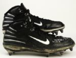 2007 Greg Olsen Chicago Bears Game Worn Signed Cleats Dec. 23 vs. Green Bay - (MEARS Auction LOA  & JSA)
