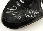 2007 Greg Olsen Chicago Bears Game Worn Signed Cleats Dec. 23 vs. Green Bay - (MEARS Auction LOA  & JSA)
