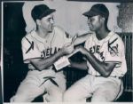 1947-62 Larry Doby Cleveland Indians The Sporting News Collection Archives Original Photos (Sporting News Collection Hologram/MEARS Photo LOA) - Lot of 5
