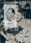 1941-55 Leo DuRocher New York Giants Brooklyn Dodgers The Sporting News Collection Archives Original Photos (Sporting News Collection Hologram/MEARS Photo LOA) - Lot of 19
