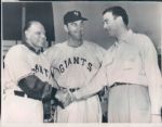 1941-55 Leo DuRocher New York Giants Brooklyn Dodgers The Sporting News Collection Archives Original Photos (Sporting News Collection Hologram/MEARS Photo LOA) - Lot of 19
