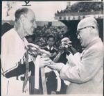 1941-55 Leo DuRocher New York Giants Brooklyn Dodgers The Sporting News Collection Archives Original Photos (Sporting News Collection Hologram/MEARS Photo LOA) - Lot of 19