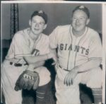 1930-72 Gabby Hartnett Chicago Cubs The Sporting News Collection Archives Original Photos (Sporting News Collection Hologram/MEARS Photo LOA) - Lot of 7