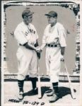 1933-60 Bill Terry New York Giants The Sporting News Collection Archives Original Photos (Sporting News Collection Hologram/MEARS Photo LOA) - Lot of 7