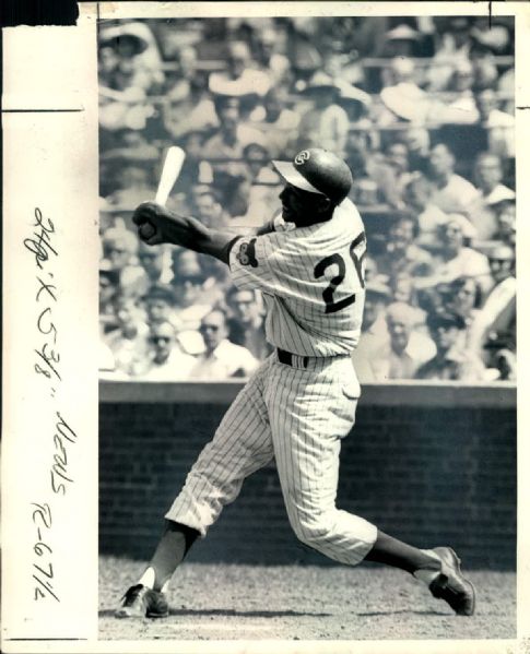 1964-76 Billy Williams Chicago Cubs and Oaklan Athletics "TSN Collection Archives" Original 8" x 10" Photo (Sporting News Collection Hologram/MEARS Photo LOA) - Lot of 10