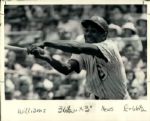 1968-87 Billy Williams Chicago Cubs and Oakland Athletics TSN Collection Archives Original 8 x 10 Photo (Sporting News Collection Hologram/MEARS Photo LOA) - Lot of 13