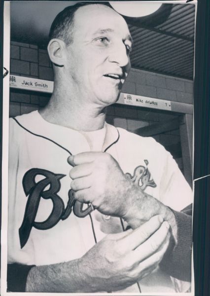 1958-84 Warren Spahn Milwaukee Braves "The Sporting News Collection Archives" Original Photos (Sporting News Collection Hologram/MEARS Photo LOA) - Lot of 18