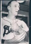 1958-84 Warren Spahn Milwaukee Braves "The Sporting News Collection Archives" Original Photos (Sporting News Collection Hologram/MEARS Photo LOA) - Lot of 18