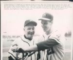 1958-84 Warren Spahn Milwaukee Braves The Sporting News Collection Archives Original Photos (Sporting News Collection Hologram/MEARS Photo LOA) - Lot of 18
