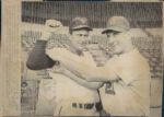 1958-84 Warren Spahn Milwaukee Braves The Sporting News Collection Archives Original Photos (Sporting News Collection Hologram/MEARS Photo LOA) - Lot of 18