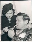 1931-42 Mr. & Mrs. Babe Ruth New York Yankees "The Sporting News Collection Archives" Original Photos (Sporting News Collection Hologram/MEARS Photo LOA) - Lot of 2