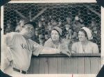 1931-42 Mr. & Mrs. Babe Ruth New York Yankees The Sporting News Collection Archives Original Photos (Sporting News Collection Hologram/MEARS Photo LOA) - Lot of 2