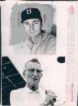 1927-65 Paul Waner Milwaukee Braves Pittsburgh Pirates The Sporting News Collection Archives Original Photos (Sporting News Collection Hologram/MEARS Photo LOA) - Lot of 7