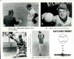1970-83 Gaylor Perry Mariners Rangers Indians Giants The Sporting News Collection Archives Original 8 x 10 Photo (Sporting News Collection Hologram/MEARS Photo LOA) - Lot of 14